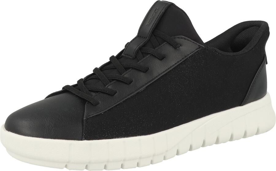 GEOX Sneakers laag 'Flextride Plus' zwart