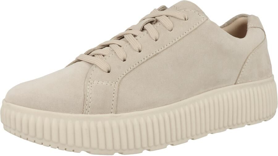 Geox Leren sneakers met label in reliëf model 'GRAISY'
