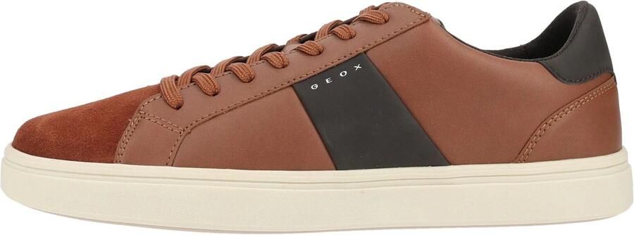 GEOX Sneakers laag kastanjebruin zwart - Foto 6