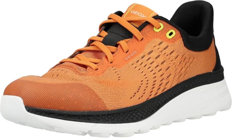 GEOX SPHERICA ACTIF X1 HEREN Sneakers ORANJE ZWART - Foto 2