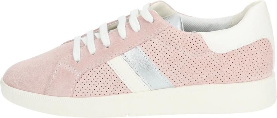 GEOX Sneakers laag rosa zilver wit - Foto 6