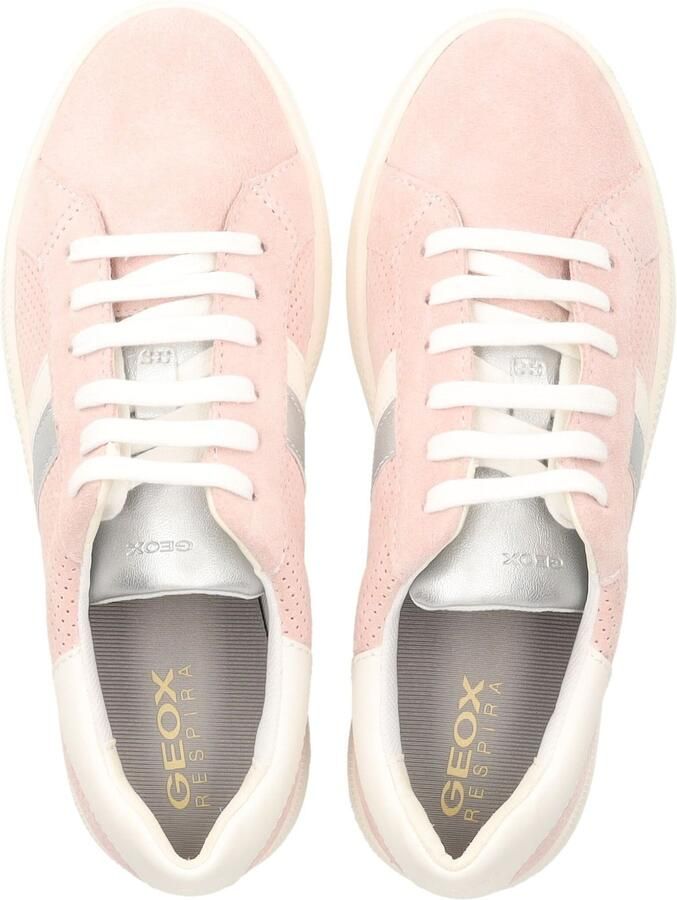 GEOX Sneakers laag rosa zilver wit - Foto 2