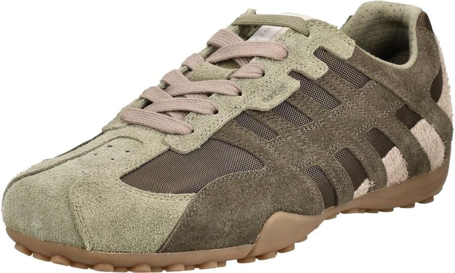 GEOX Sneakers laag 'Snake' groen olijfgroen