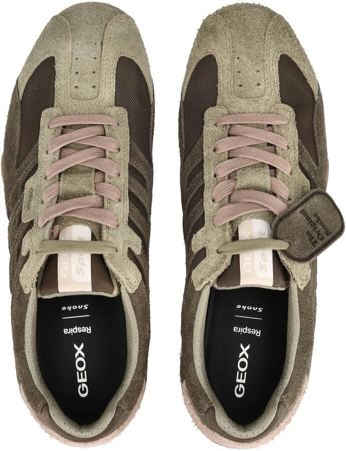 GEOX Sneakers laag 'Snake' groen olijfgroen - Foto 2