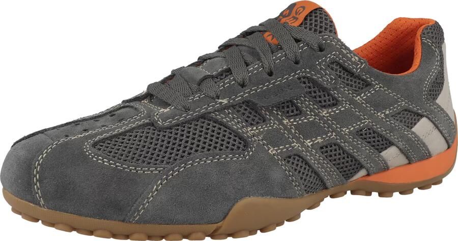 Geox Veterschoenen U SNAKE ORIGINAL veterschoen vrijetijdsschoen trekking sneaker met leren binnenzool - Foto 4