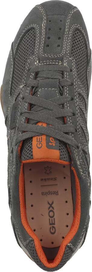 Geox Veterschoenen U SNAKE ORIGINAL veterschoen vrijetijdsschoen trekking sneaker met leren binnenzool - Foto 8