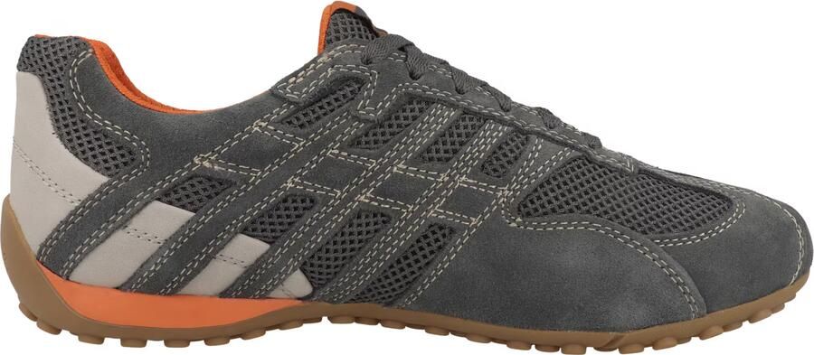 Geox Veterschoenen U SNAKE ORIGINAL veterschoen vrijetijdsschoen trekking sneaker met leren binnenzool - Foto 6