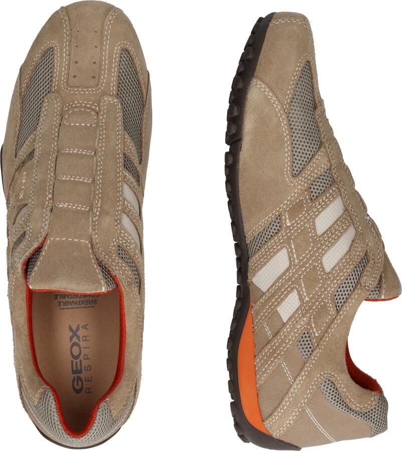 Geox Slip-on sneakers UOMO SNAKE Vrijetijdsschoen slipper met speciaal membraan - Foto 5