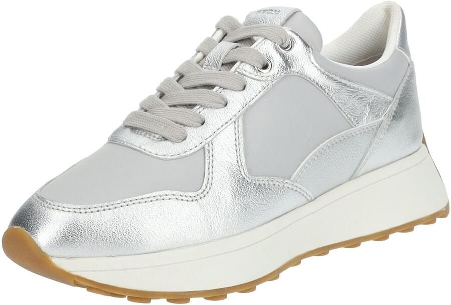 Geox Modieuze Sneakers voor Stijlvolle Looks Gray Dames