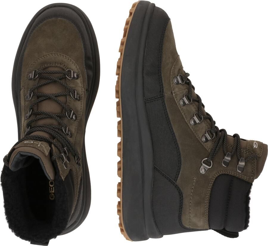 GEOX Veterboots 'U Granito + Grip B ABX D' donkergroen zwart - Foto 2