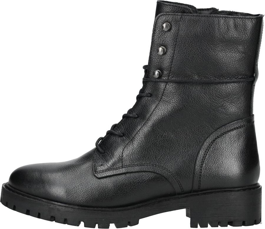 Geox Veterlaarsjes D HOARA businessmode veterschoenen comfort schoen met blokhak