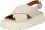Geox Stijlvolle platte sandalen voor vrouwen Beige Dames - Thumbnail 3