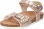 GEOX meisjes bio sandalen met glitters Goud - Thumbnail 3