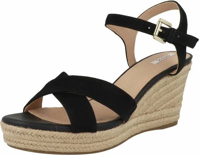 Geox Sandalen met sleehak D SOLEIL - Foto 2