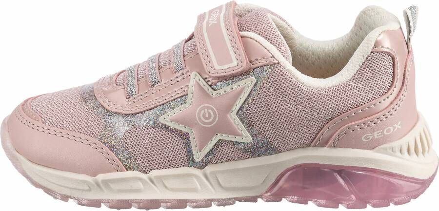 Geox Sneakers J SPAZIALE GIRL schoen met knipperlichtje met blinkende loopzool - Foto 3