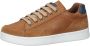 GEOX Sportieve Sneaker Cognac Met Veter En Rits - Thumbnail 3