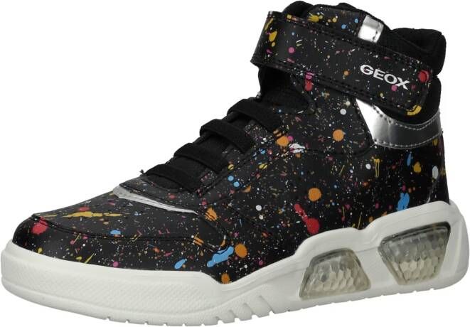 GEOX J ILLUMINUS Zwart