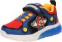 GEOX CIBERDRON TIENERS Sneakers KONINGSBLAUW ROOD - Thumbnail 3