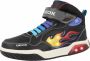 GEOX J inek sneakers zwart Imitatieleer Heren - Thumbnail 4