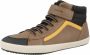 GEOX Kinderschoenen Cognac Zwart - Thumbnail 3