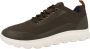 Geox Casual Khaki Textiel Sneakers Green Heren - Thumbnail 3