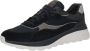 Geox Blauwe Casual Textiel Sneakers met 3cm Rubberen Zool Blue Heren - Thumbnail 4