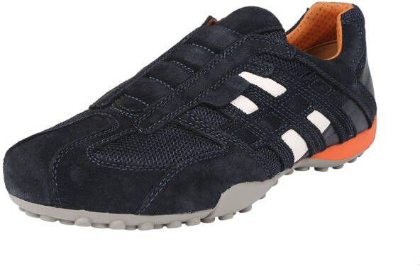 Geox Slip-on sneakers UOMO SNAKE Slipper vrijetijdsschoen met sierstiksels en speciale membraan - Foto 7