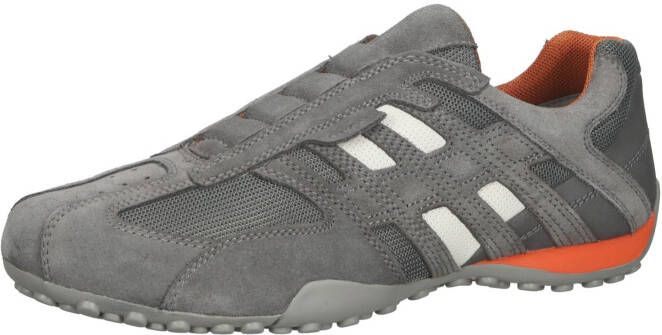 Geox Slip-on sneakers UOMO SNAKE Slipper vrijetijdsschoen met sierstiksels en speciale membraan - Foto 5