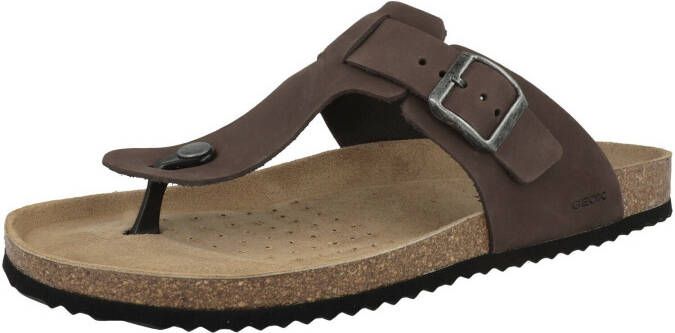 Geox Stijlvolle Slippers voor de Zomer Brown Heren - Foto 6