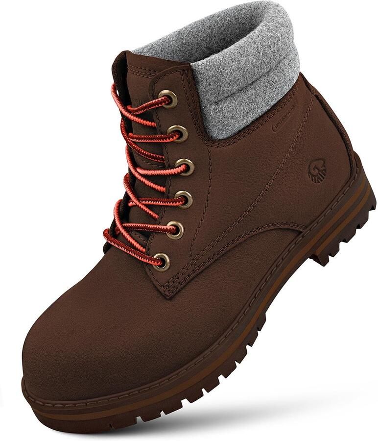 GIESSWEIN Boots donkerbruin grijs - Foto 3