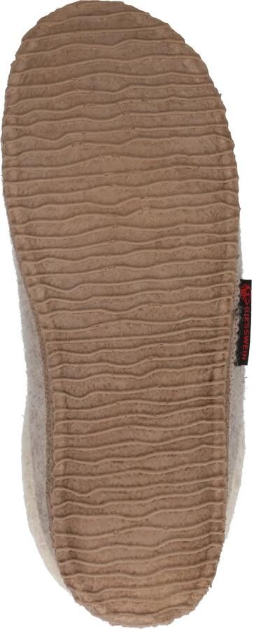 Giesswein DANNHEIM~~~~~~~~~~~~~~~~~~~~~~ Heren pantoffels Dames pantoffels Taupe - Foto 3