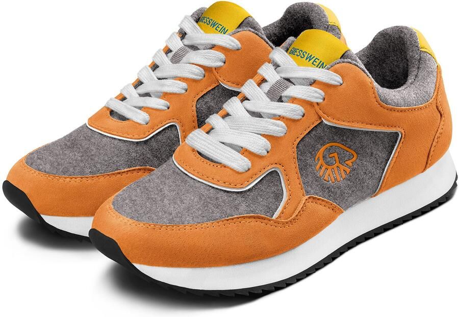 GIESSWEIN Slip-on grijs oranje - Foto 4