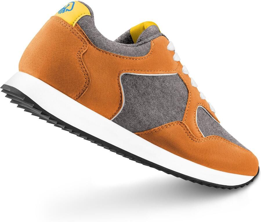 GIESSWEIN Slip-on grijs oranje - Foto 3