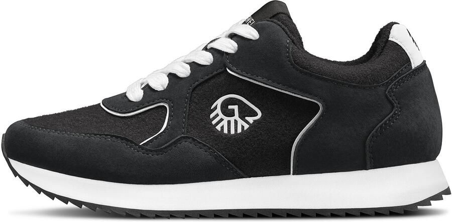 GIESSWEIN Sneakers laag 'Retro Runner' zwart wit