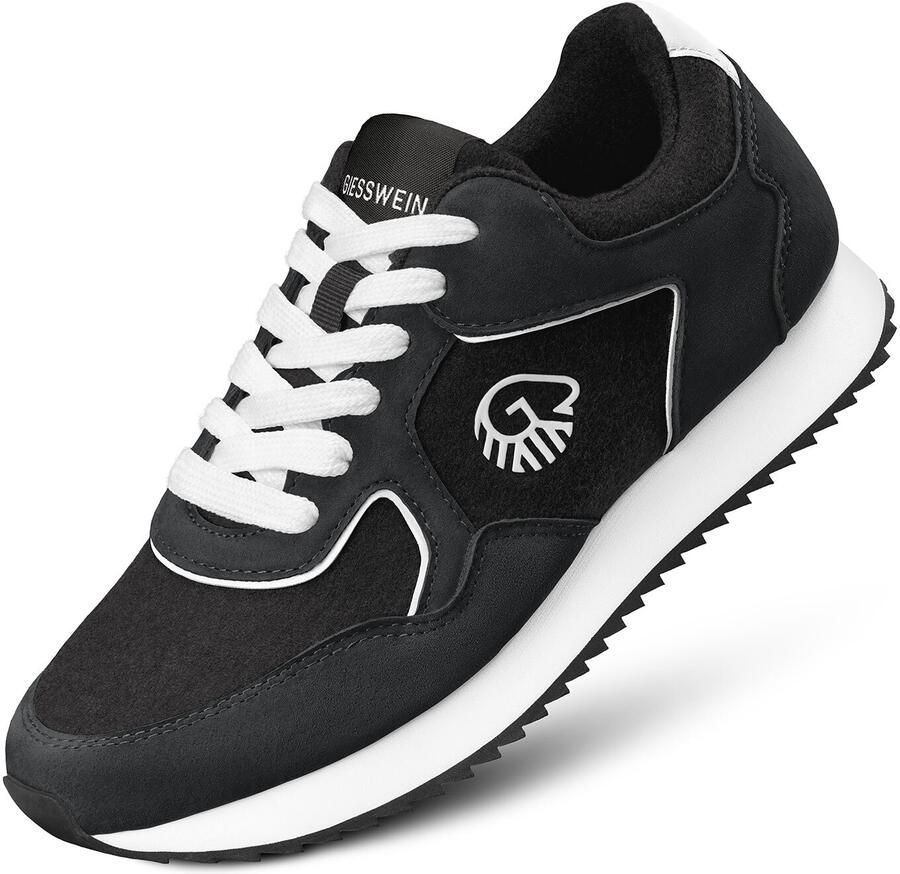 GIESSWEIN Sneakers laag 'Retro Runner' zwart wit - Foto 3
