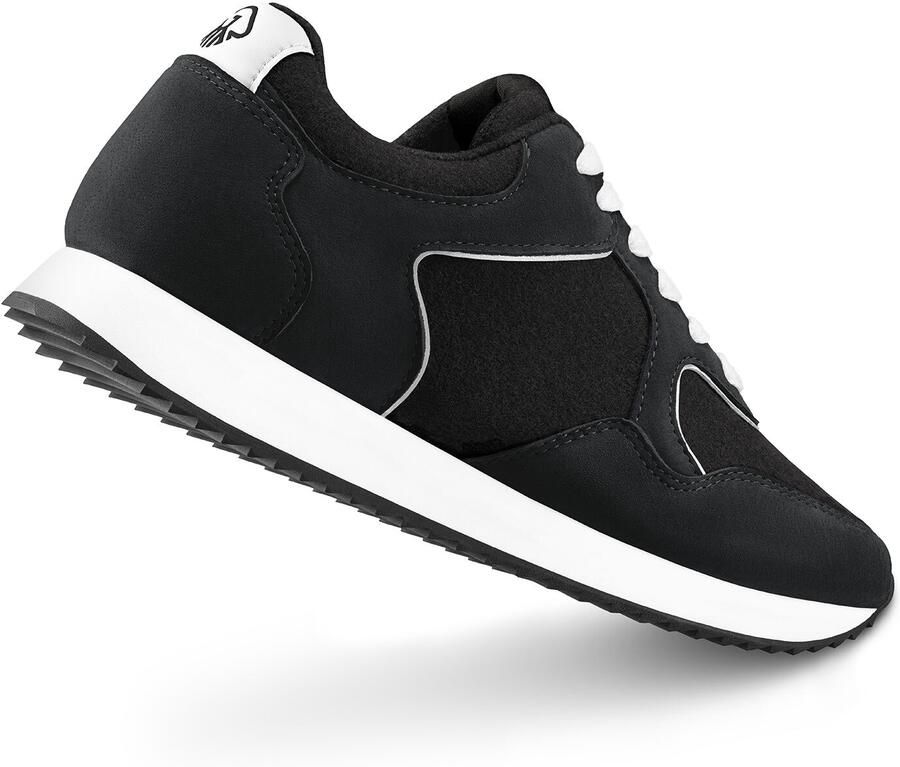 GIESSWEIN Sneakers laag 'Retro Runner' zwart wit - Foto 4