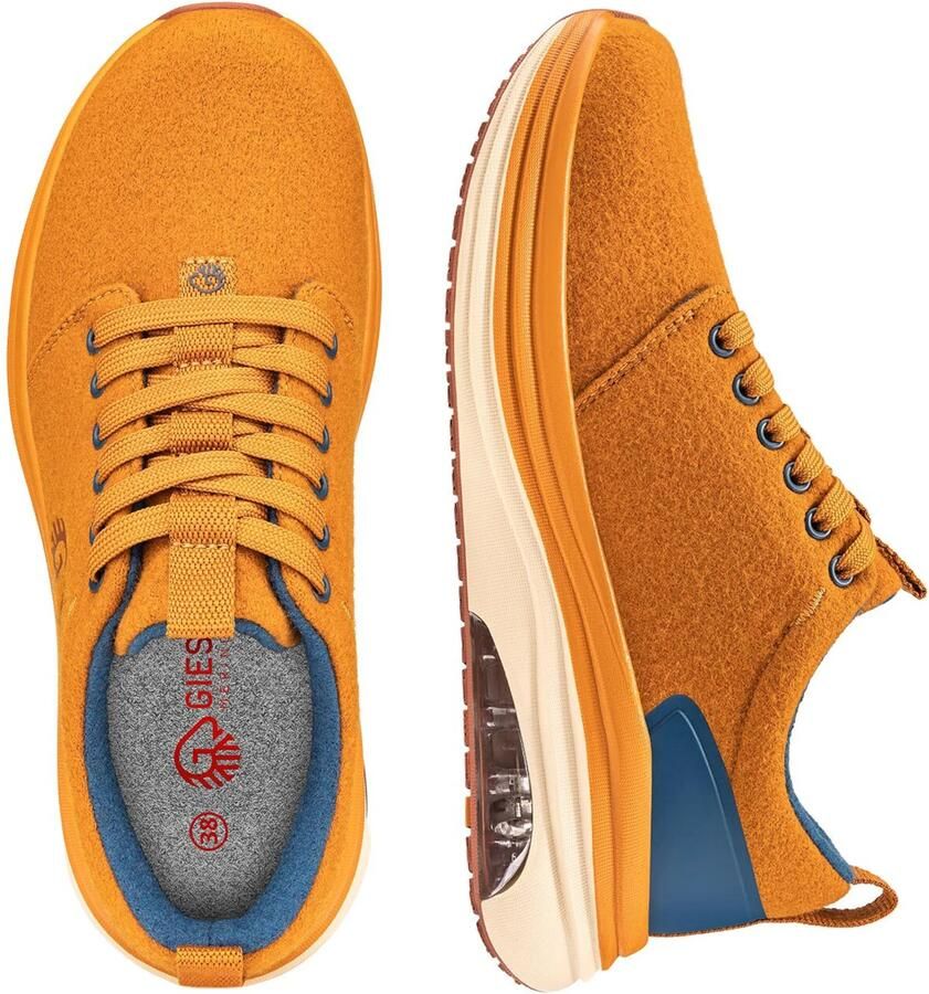 GIESSWEIN Sneakers laag 'Curve Max' blauw oranje - Foto 4
