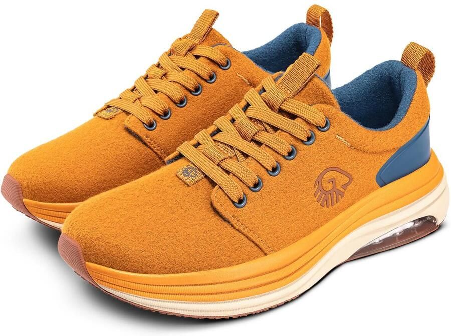 GIESSWEIN Sneakers laag 'Curve Max' blauw oranje - Foto 5