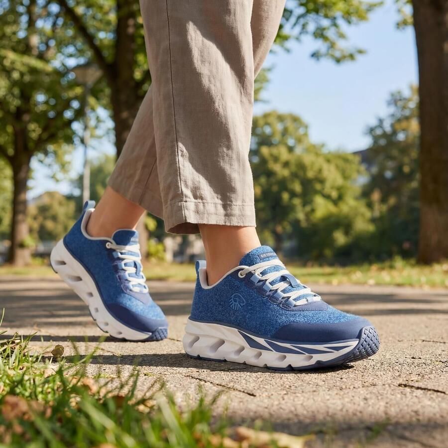 GIESSWEIN Sneakers laag 'Dream' blauw donkerblauw wit - Foto 2