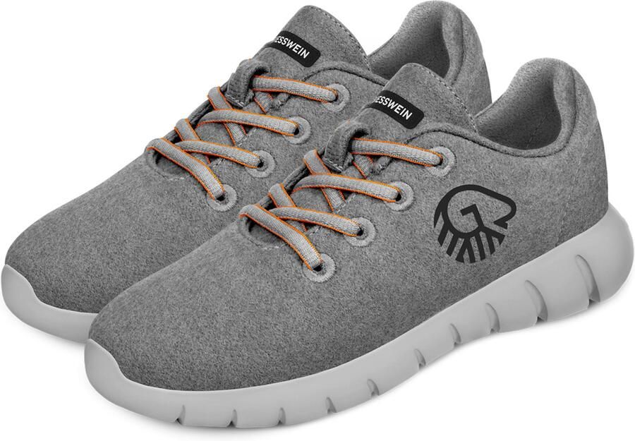 GIESSWEIN Sneakers laag grijs donkergrijs lichtroze - Foto 4