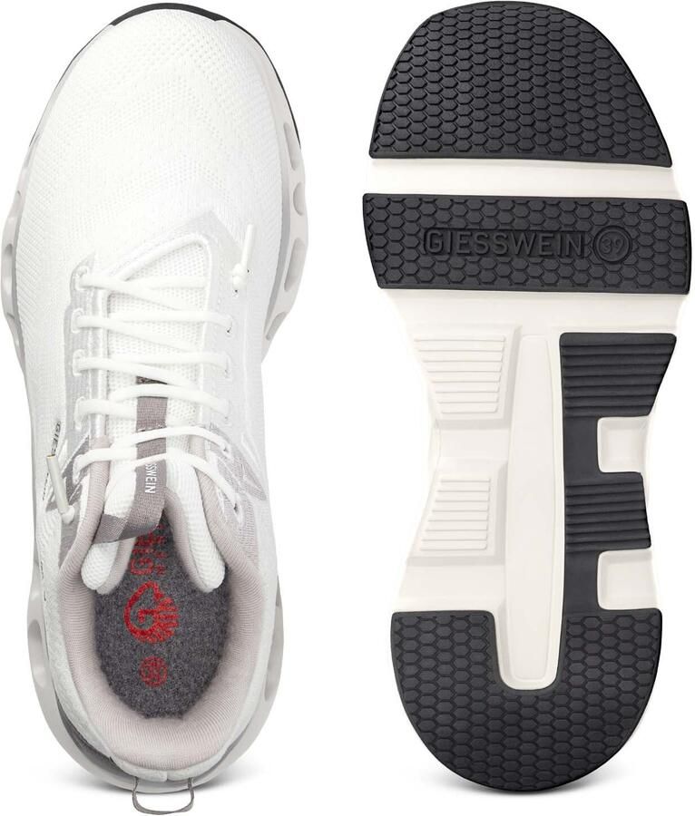 GIESSWEIN Sneakers laag grijs wit - Foto 2