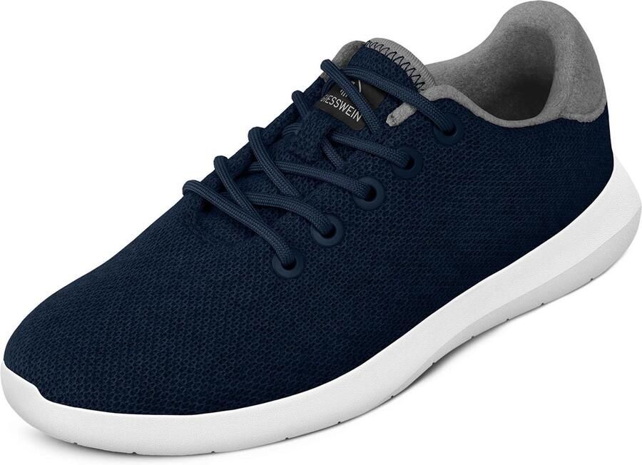 GIESSWEIN Sneakers laag marine grijs wit