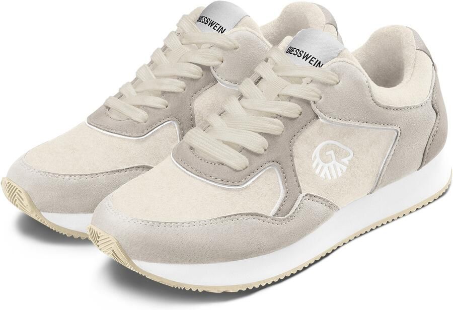 GIESSWEIN Sneakers laag 'Retro Runner' beige gemêleerd natuurwit - Foto 4