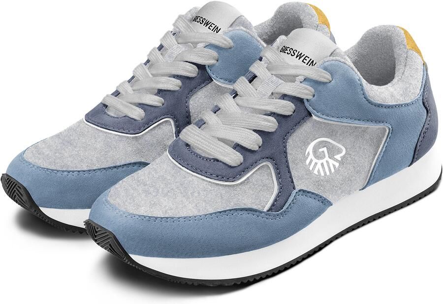 GIESSWEIN Sneakers laag 'Retro Runner' blauw geel wit - Foto 4