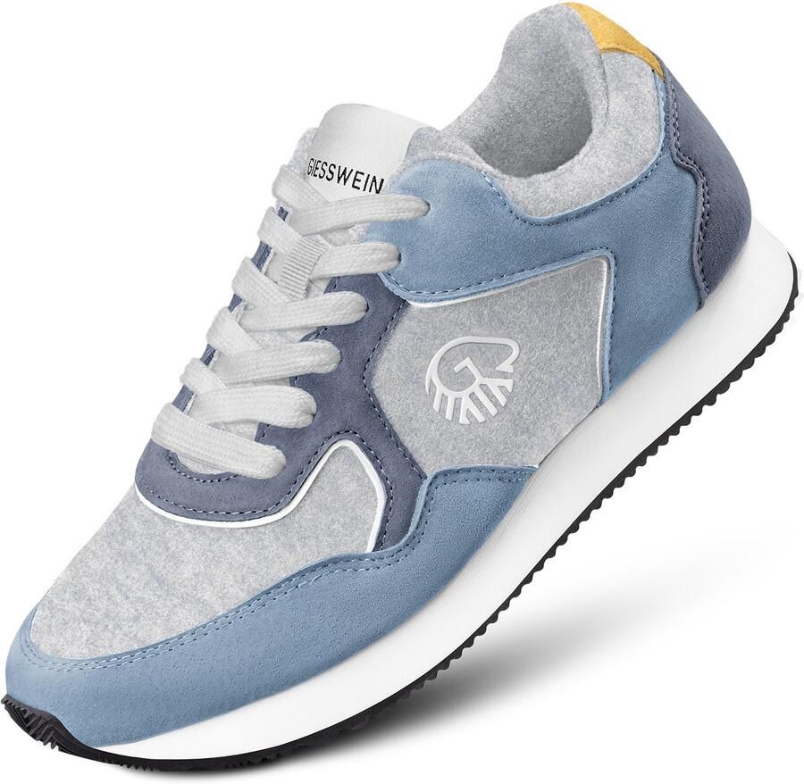 GIESSWEIN Sneakers laag 'Retro Runner' blauw geel wit - Foto 2