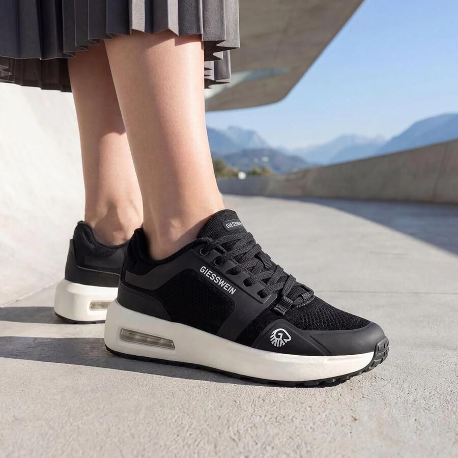 GIESSWEIN Sneakers laag zwart wit - Foto 2