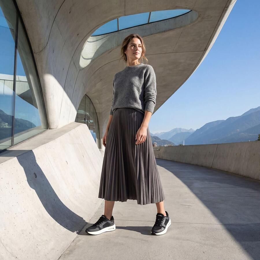 GIESSWEIN Sneakers laag zwart wit - Foto 3