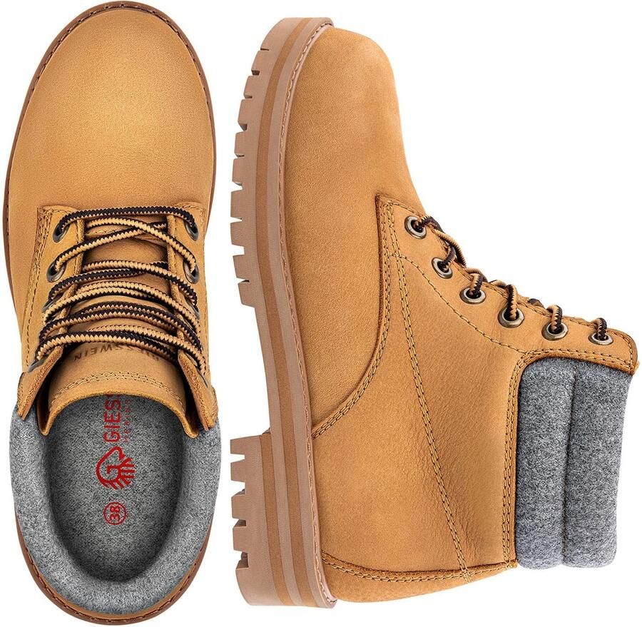 GIESSWEIN Veterboots camel grijs - Foto 2