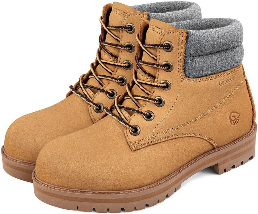 GIESSWEIN Veterboots camel grijs - Foto 3