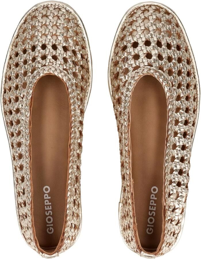 Gioseppo Ballerina's Embeya Shoes Platinum - Foto 4
